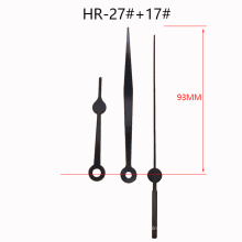 Good Quality Hr27 93 mm Black Plastic Clock Pointers 17 Second Hands